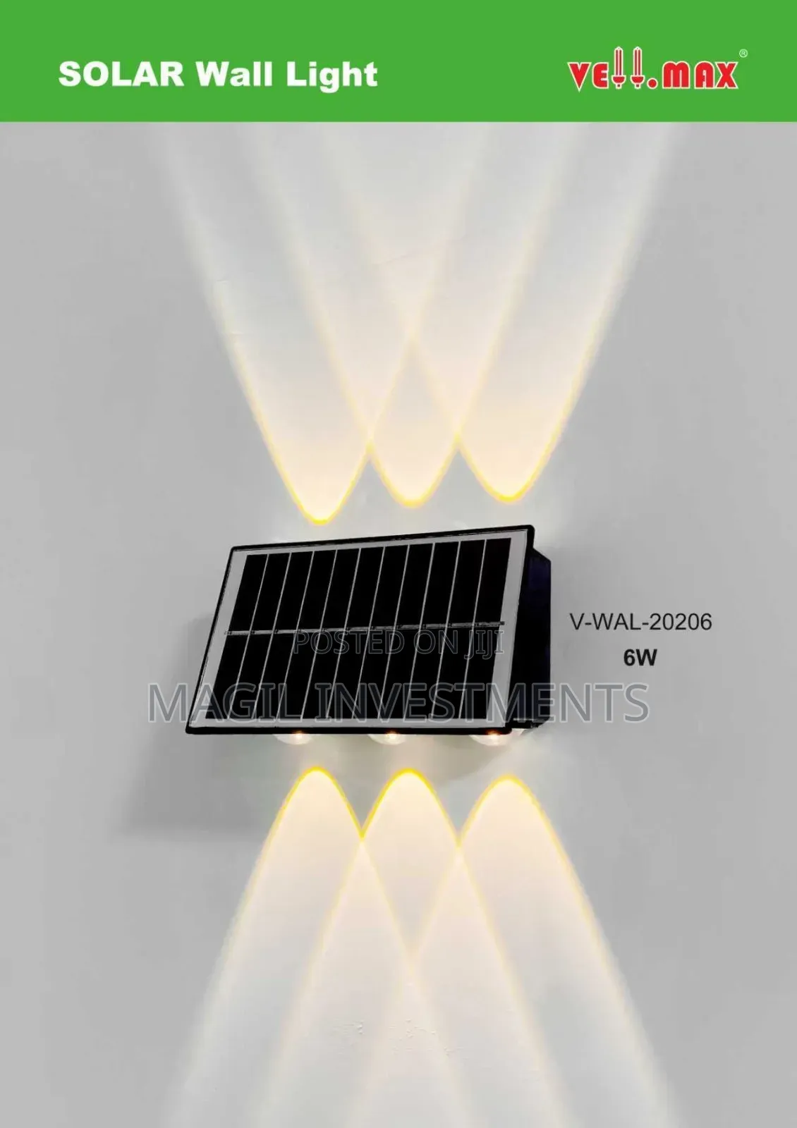 Solar Wall Light