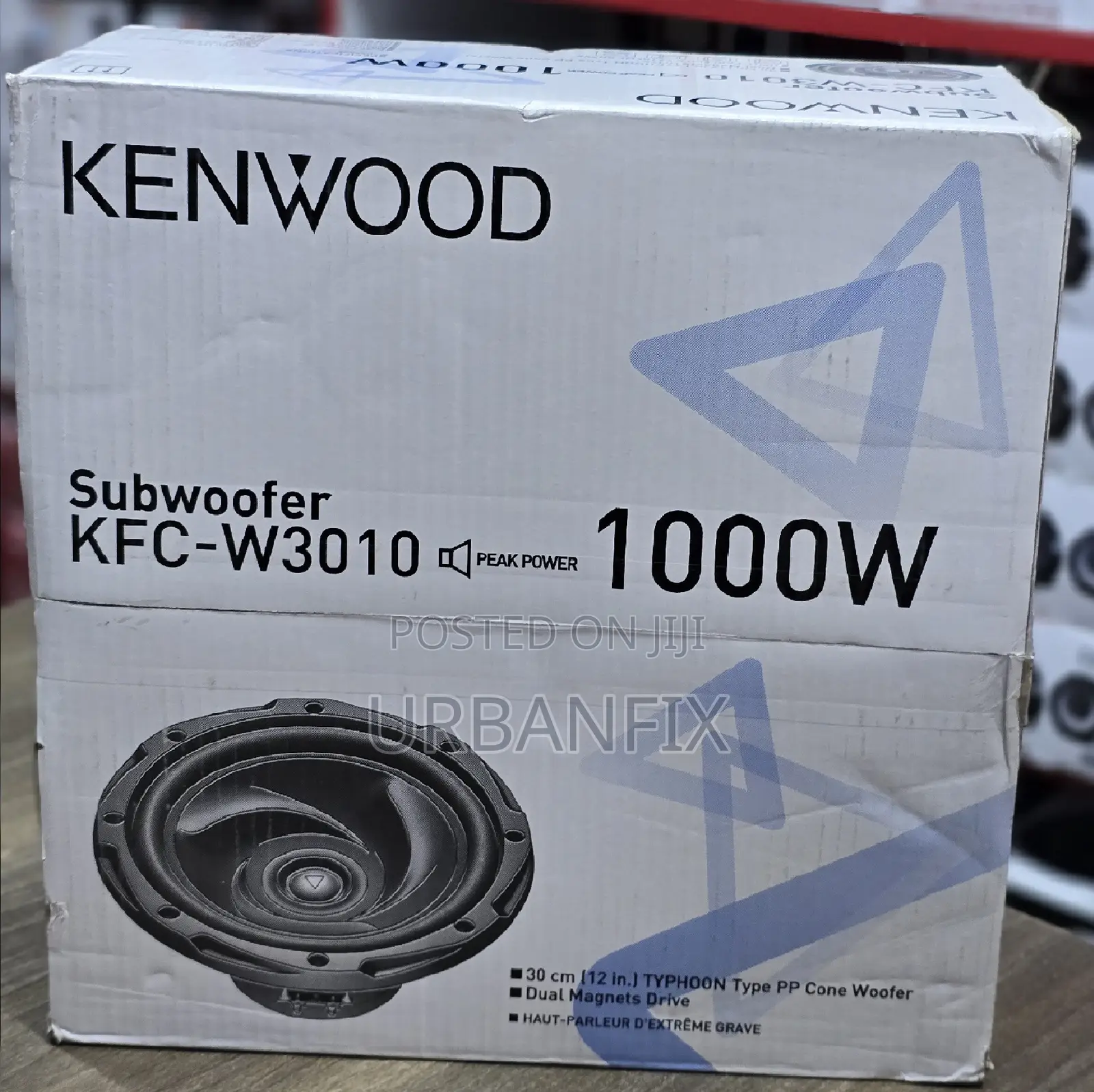 Kenwood 1000watts KFC-W3010 Powerful Bass Subwoofer