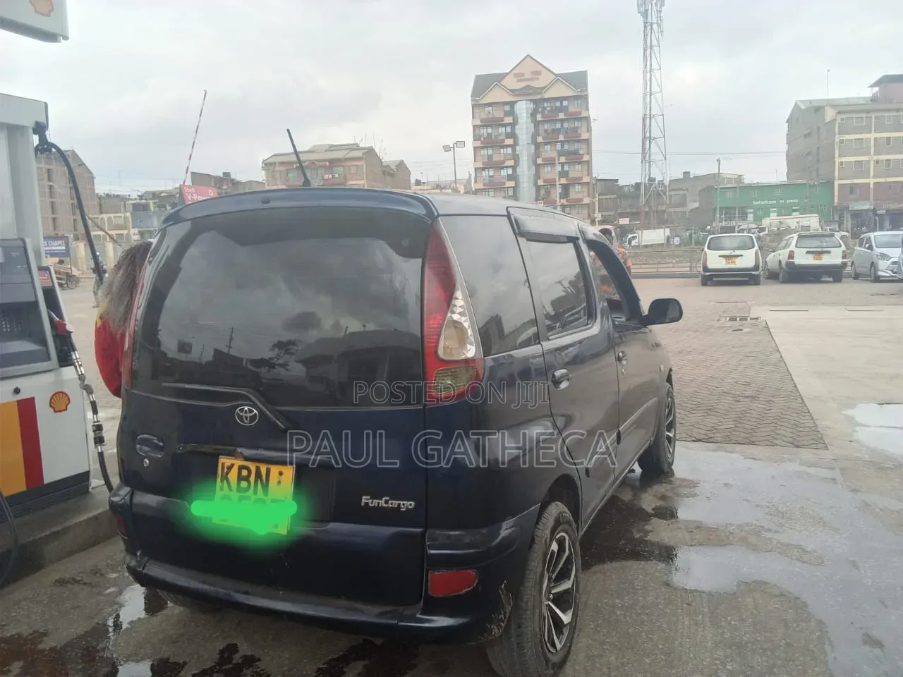 Toyota Fun Cargo 2005 Black