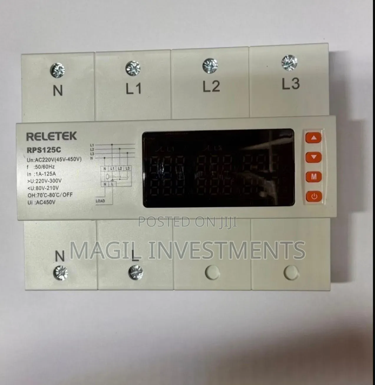 Digital 3phase Voltage Protector