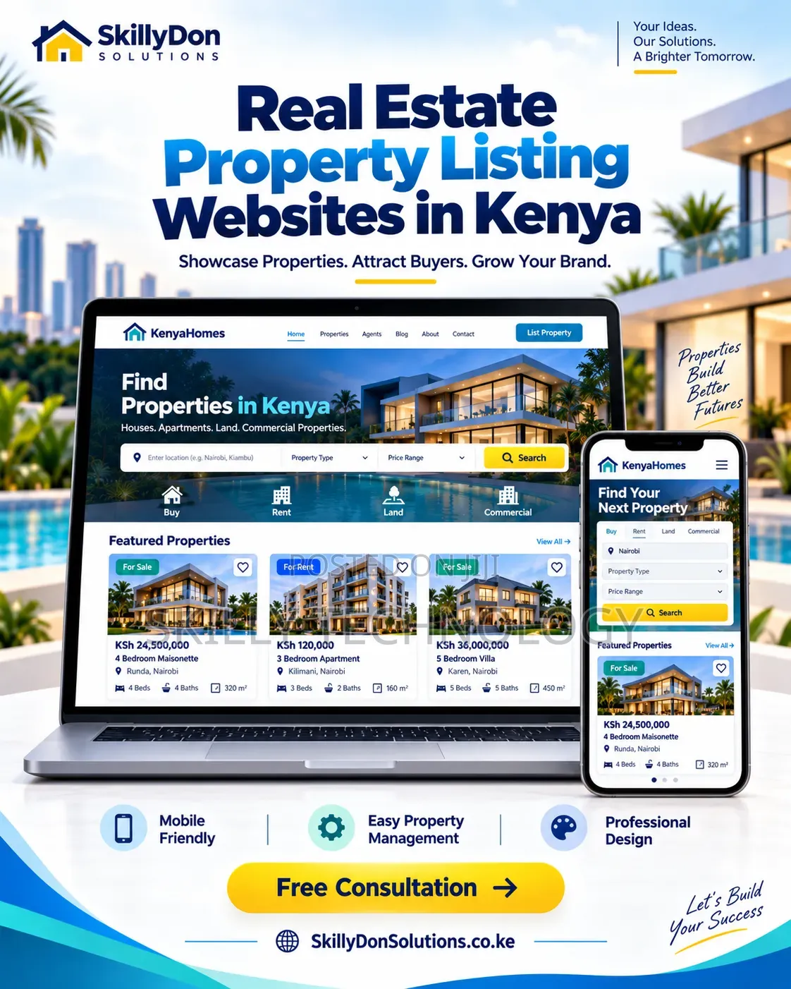 Real Estate Property Listing Websites in Kenya