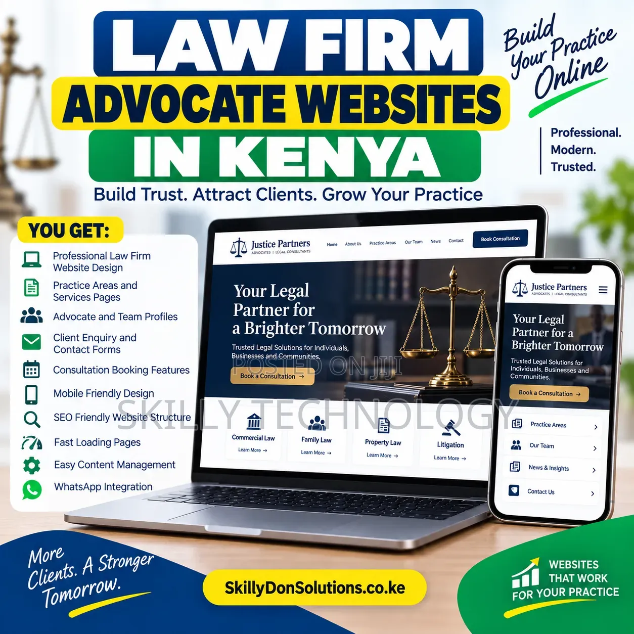 Law Firm Advocate Websites in Kenya