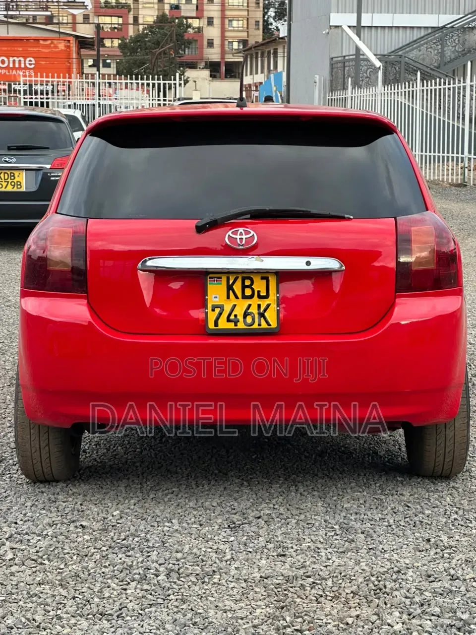 Toyota Allex 2003 Red