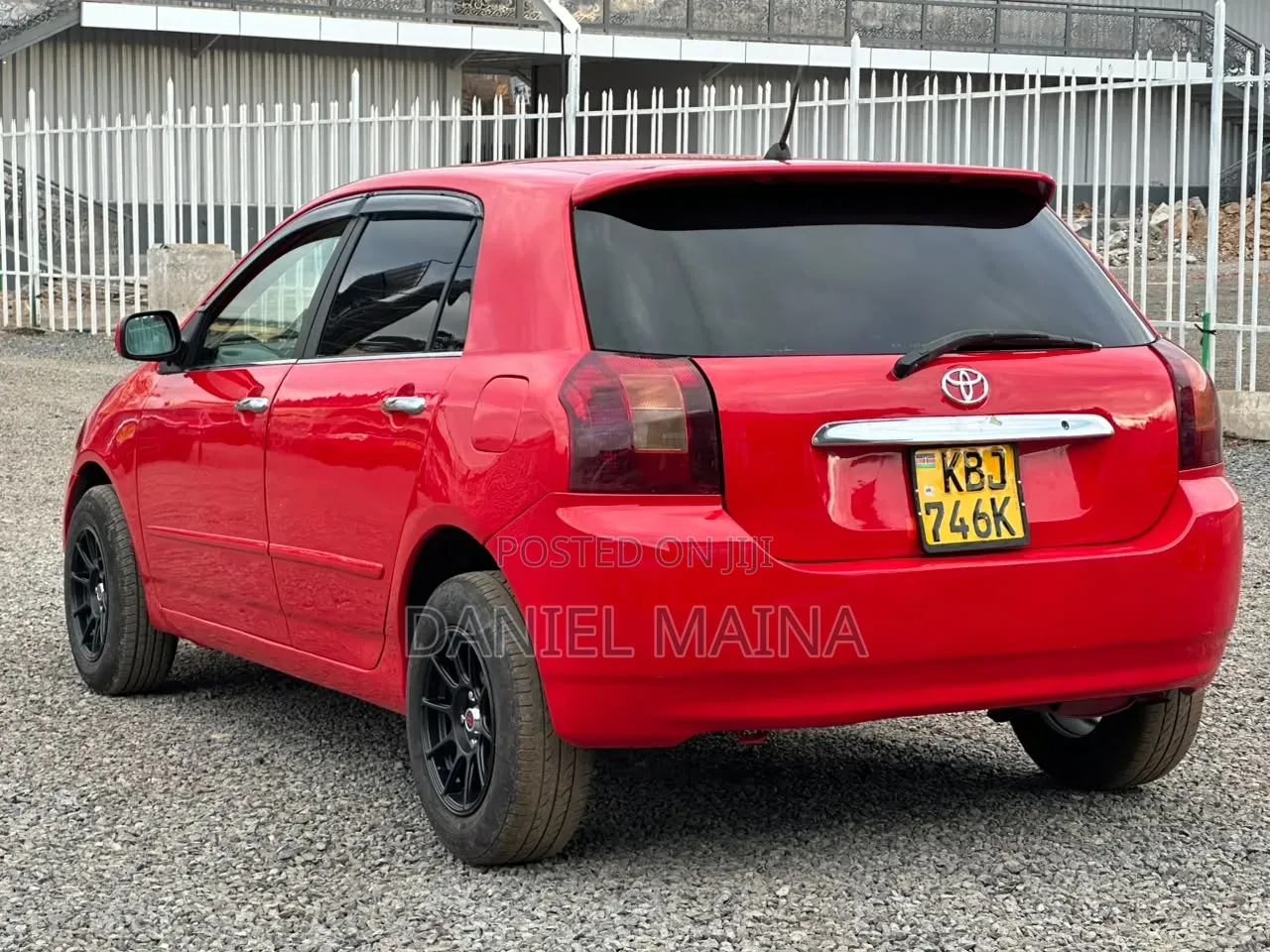 Toyota Allex 2003 Red