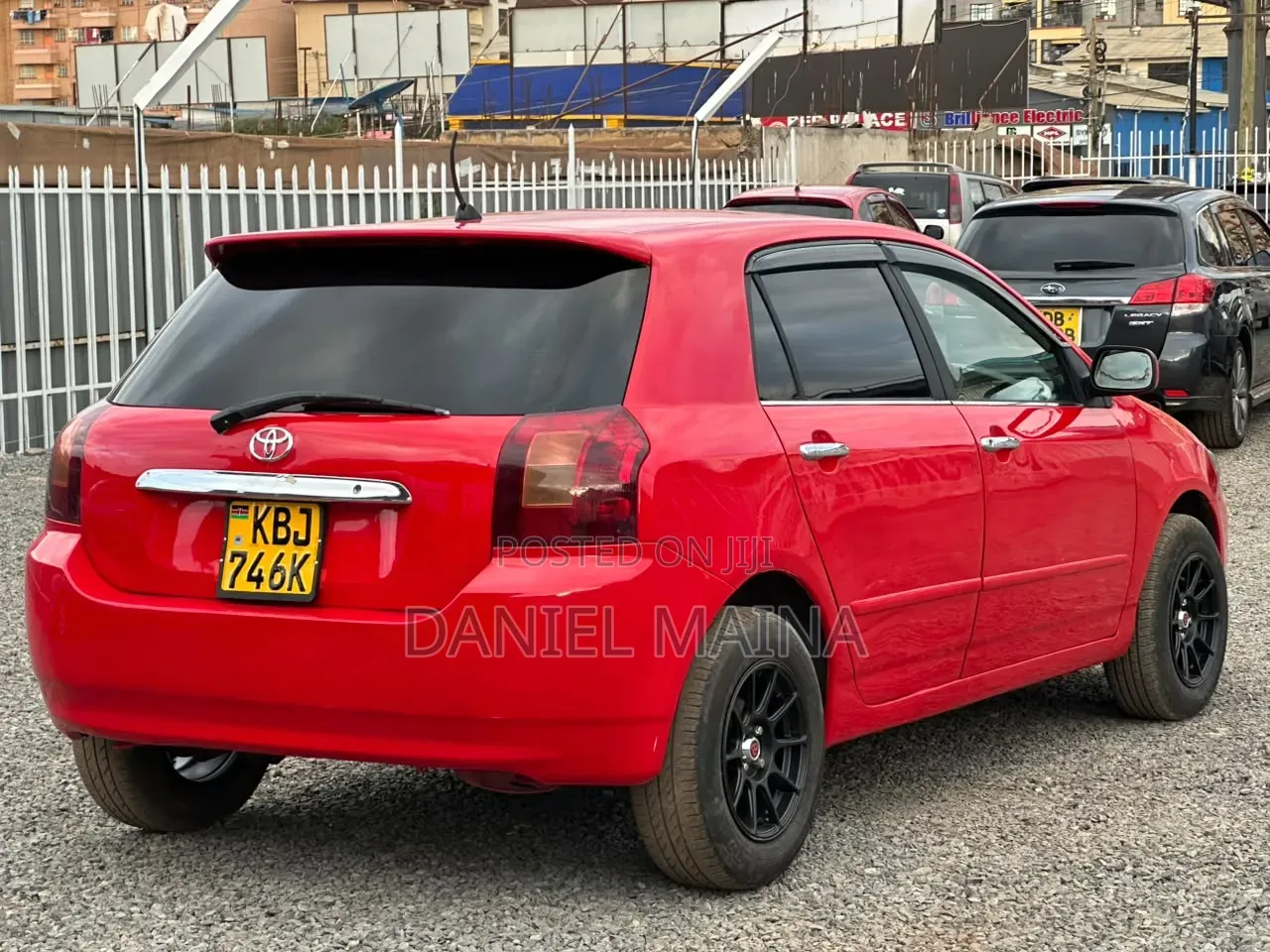 Toyota Allex 2003 Red
