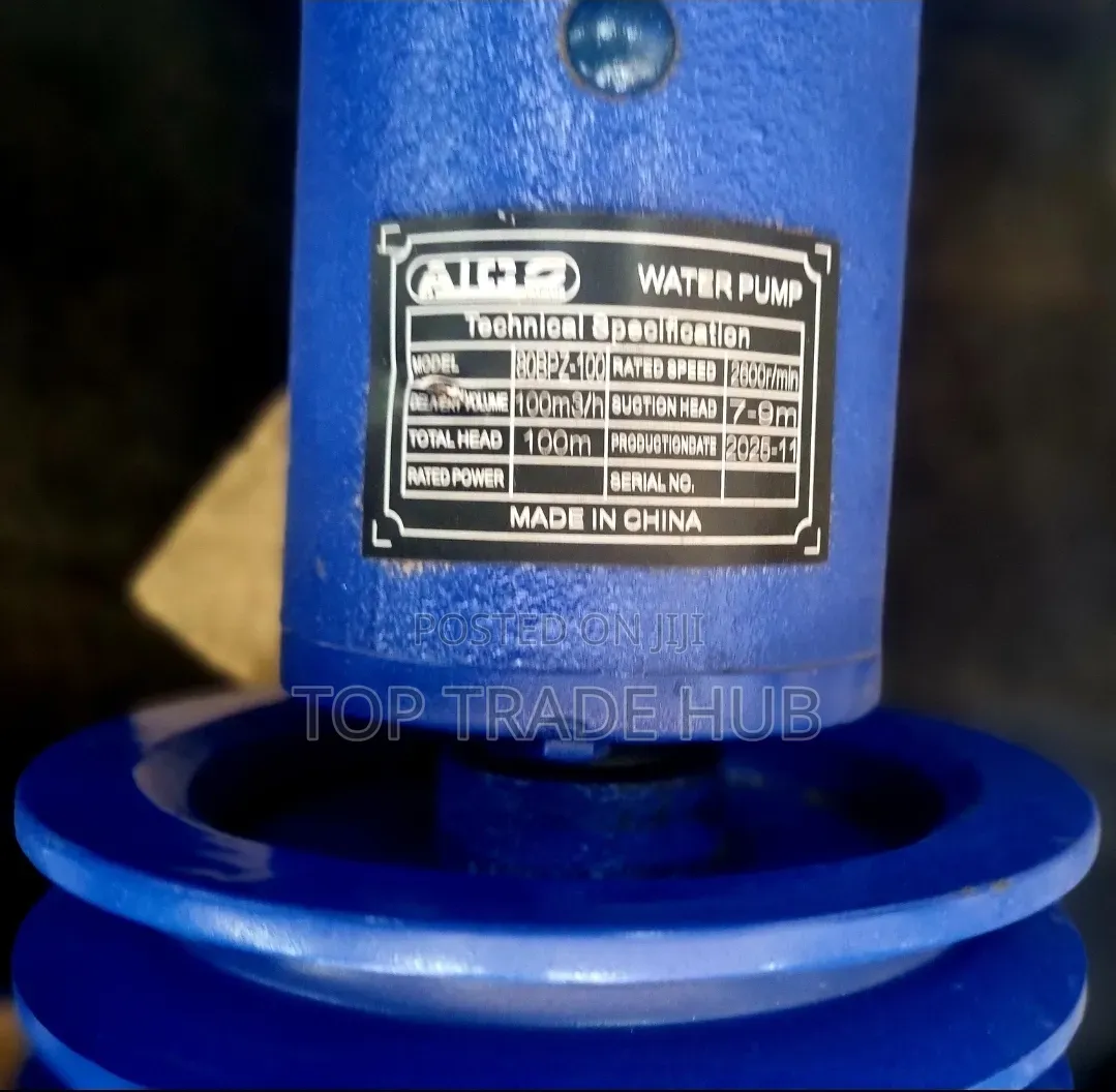 Aico Japan 80bpz-100 Bare Pump/Self Priming Water Pump 3 Inch 100m