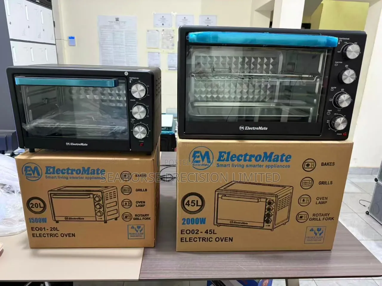  Electromate Electric Ovens – Available Now!