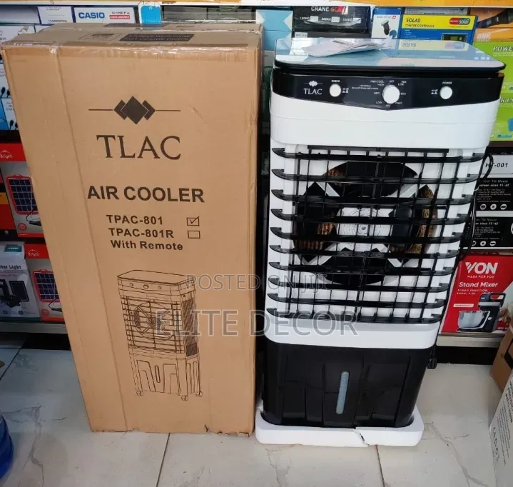 TLAC Portable Air Cooler 50L With Remote Control