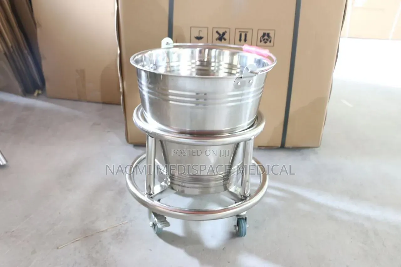 Stainless Steel Kick Bucket