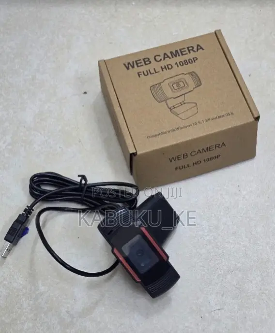 Full Hd 1080p Webcam With Microphone