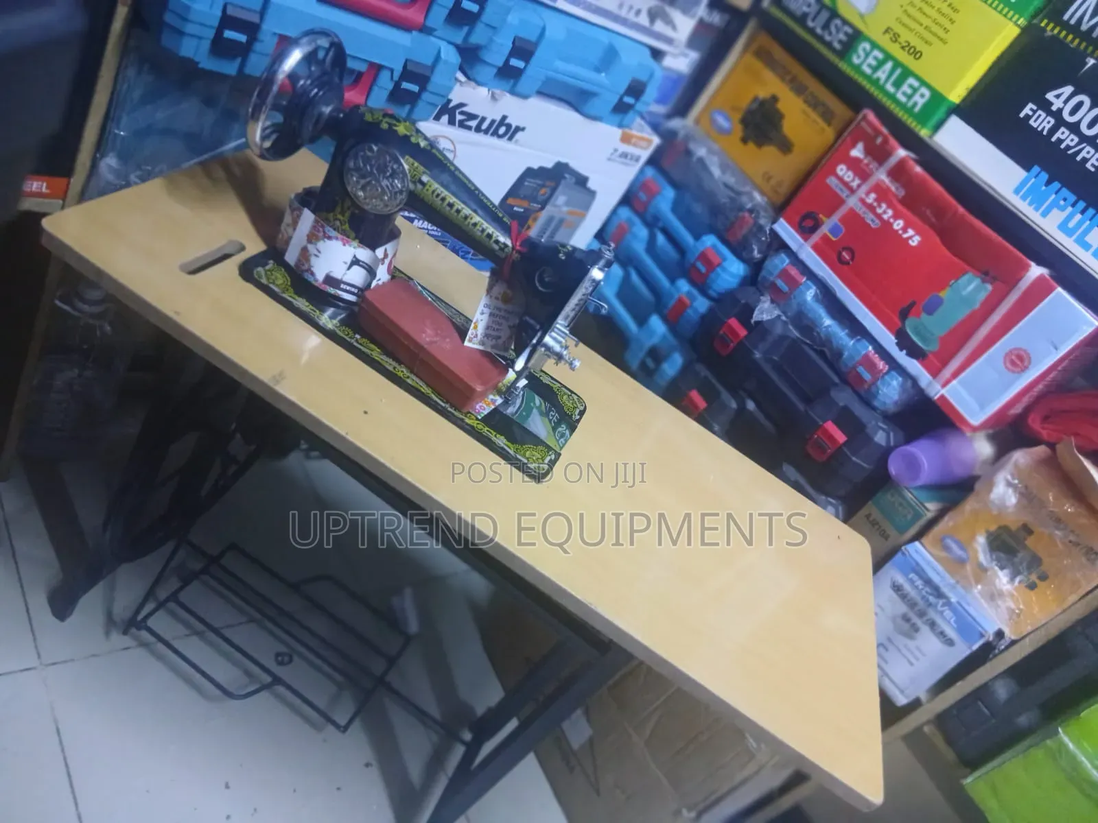 Heavy Duty Butterfly Sewing Machine/ Complete