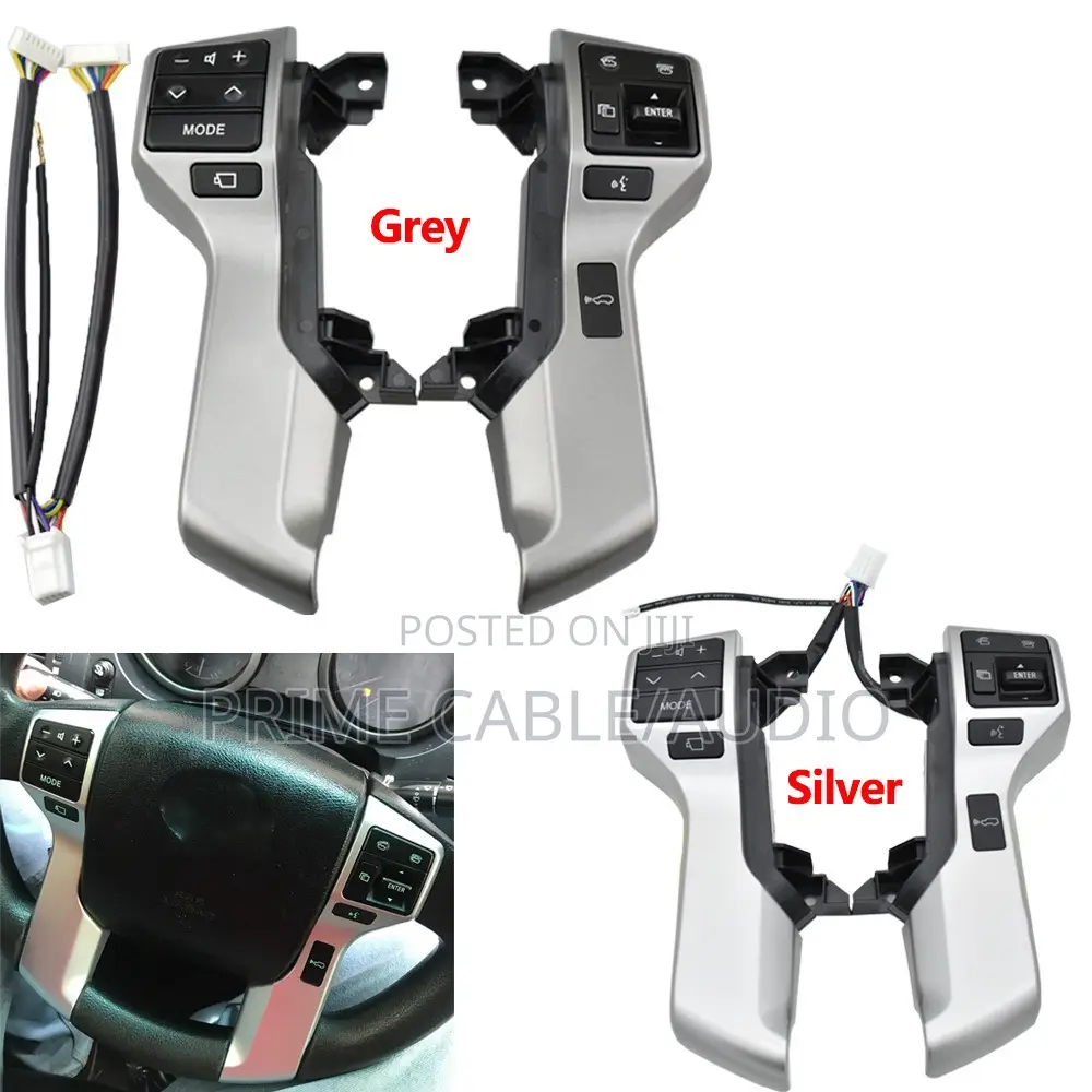 Toyota Prado J150 2010+ Steering Wheel Audio Control Switches