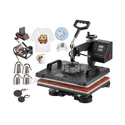 8 in 1 Heat Press Machine Digital Combo Heat Transfer