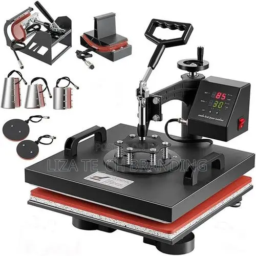 8 in 1 Heat Press Machine 12 X 15 Inch Hot Pressing Vinyl Digital