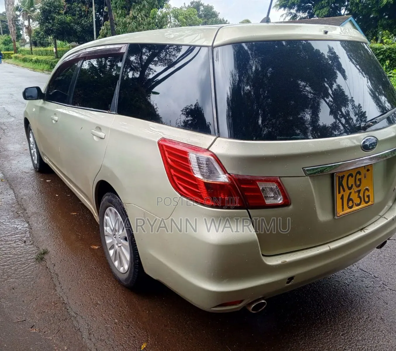 Subaru Exiga 2008 Brown