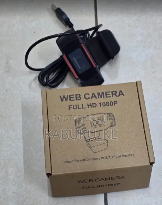 Brand Full HD USB Webcam Computer Camera With Microphone Inbuilt