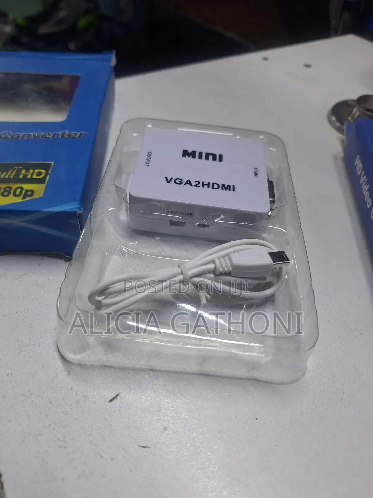 Vga to Hdmi With Charging Cable