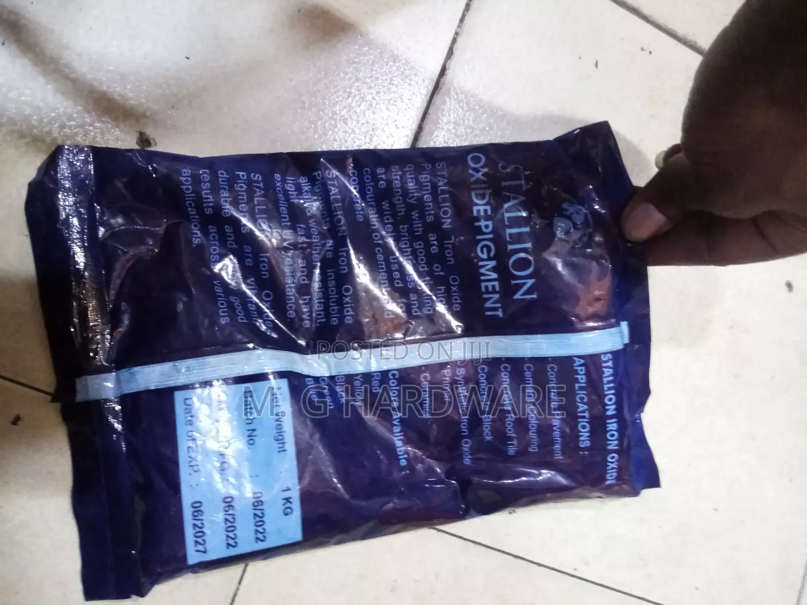 Blue Oxide Powder 1kg