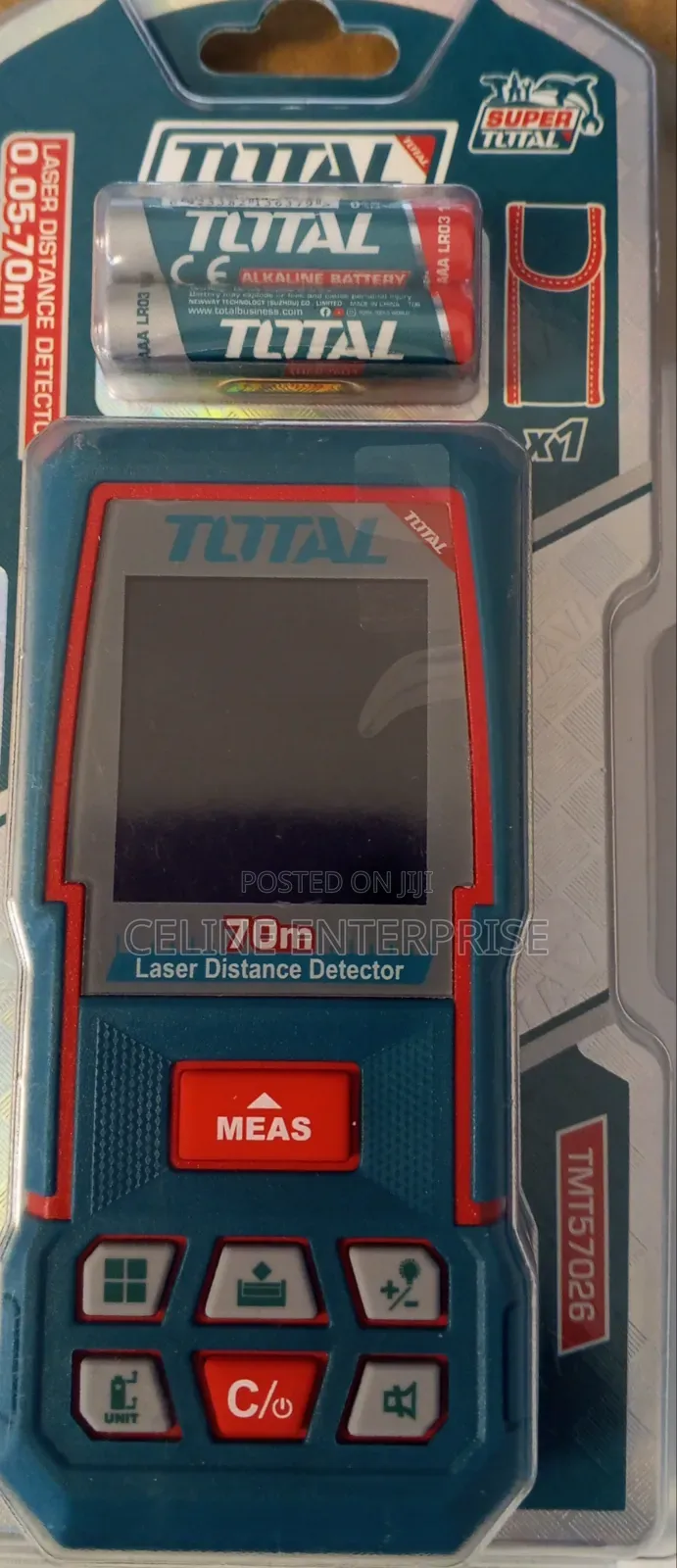 TOTAL 70M Laser Distance Measure – Professional Measuring Tool