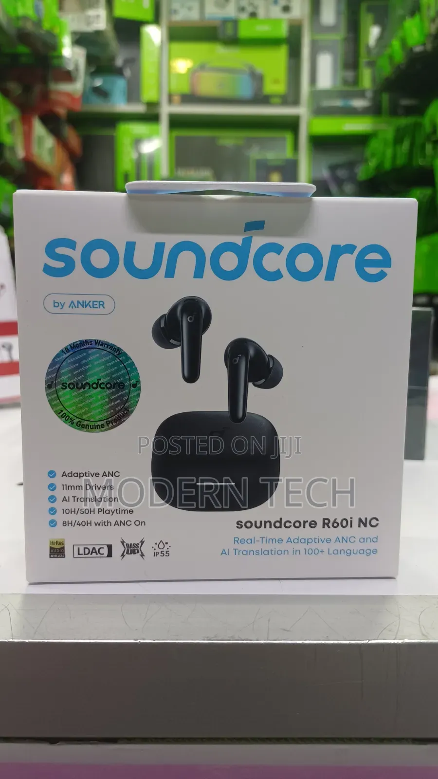 Soundcore R60i NC With Real Time Adaptive ANC
