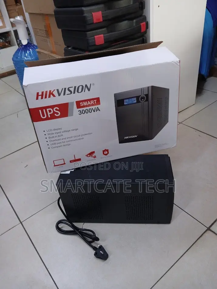 Hikvision 3KVA UPS 3000VA for Home, Office Server Room