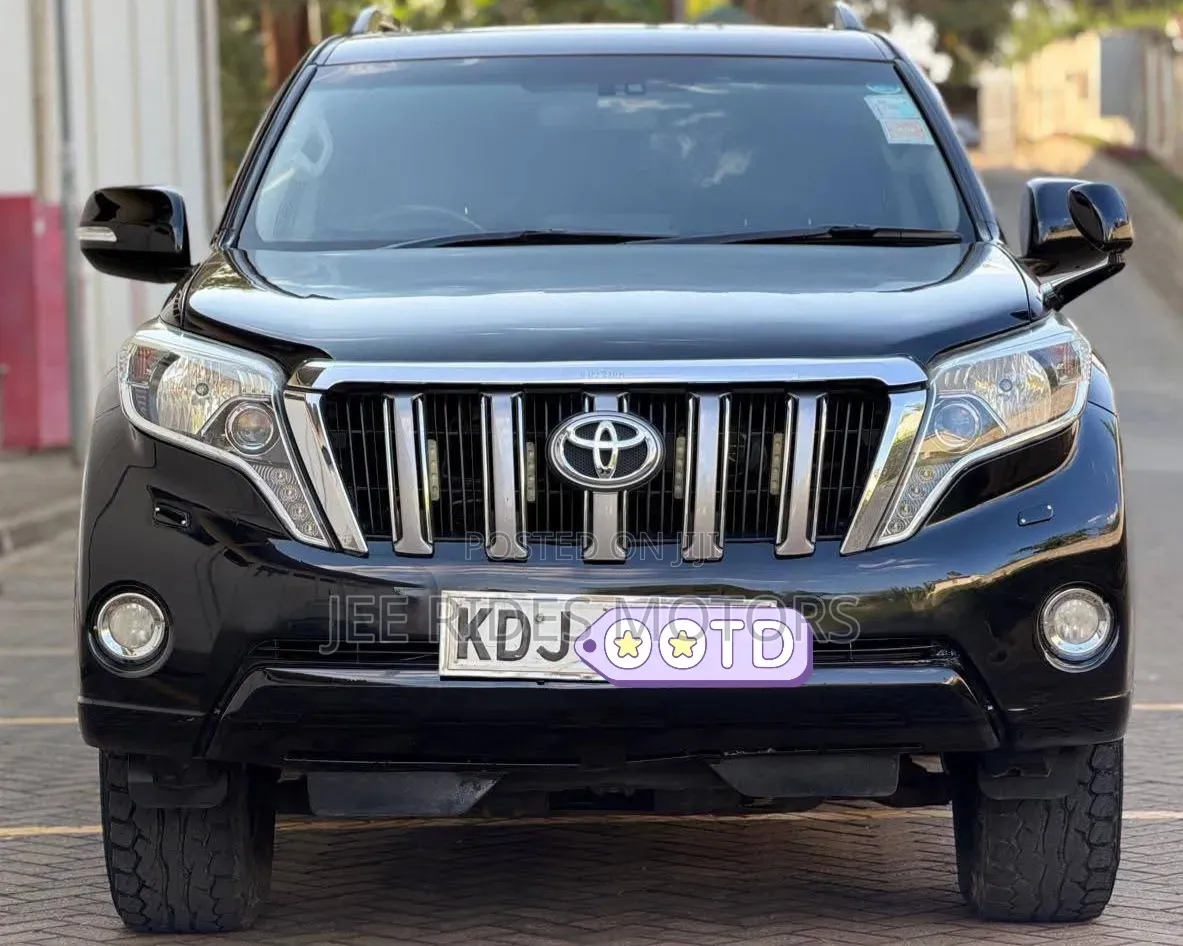 Toyota Land Cruiser Prado 2015 Burgundy