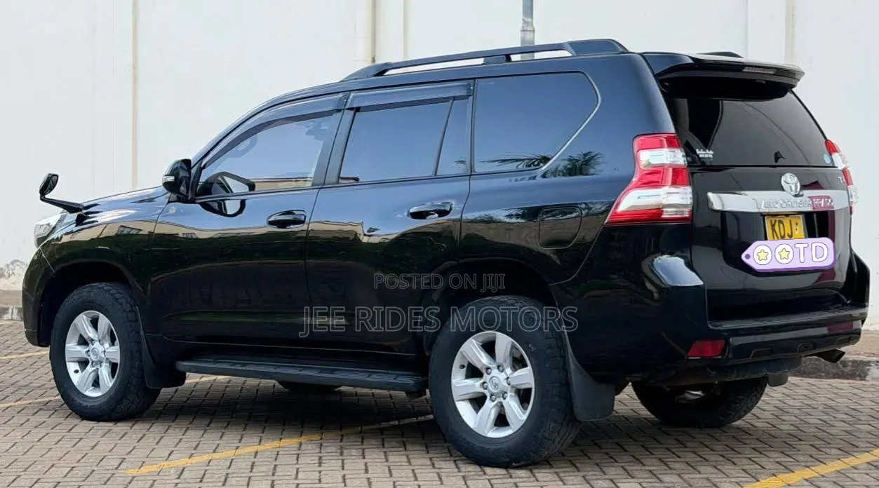 Toyota Land Cruiser Prado 2015 Burgundy