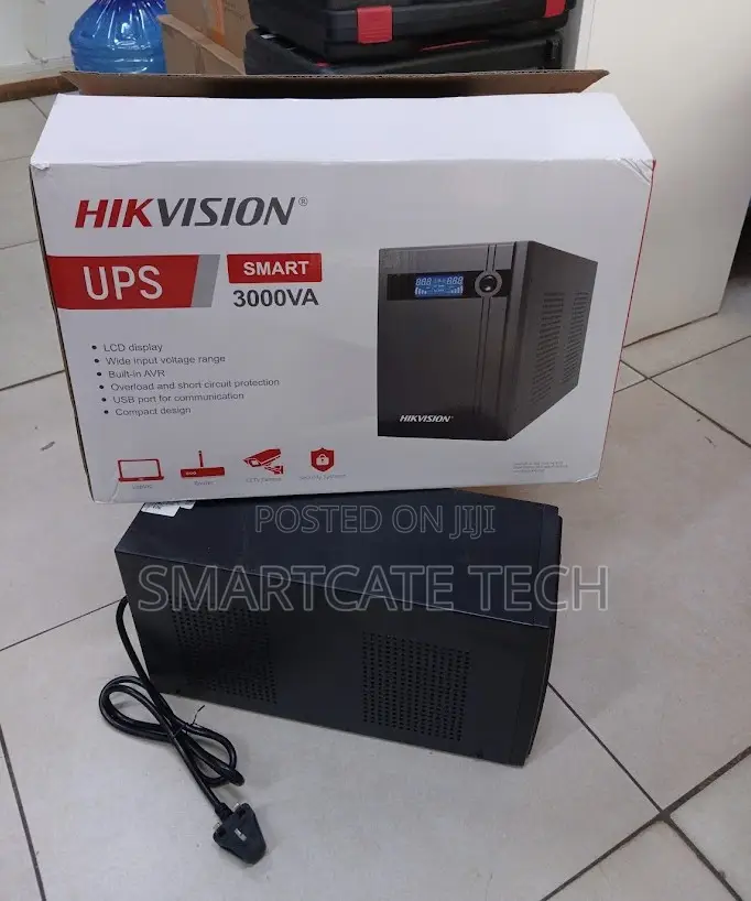 Hikvision 3KVA UPS 3000VA – Heavy Duty Backup Power