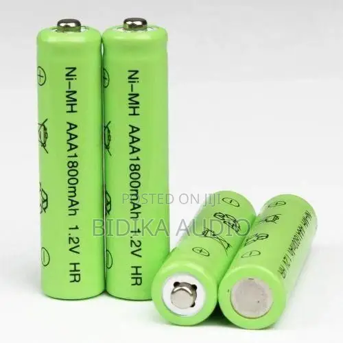 Rechargeable AAA Ni-Cd 1.2V 1800mAh Batteries (4 Pack