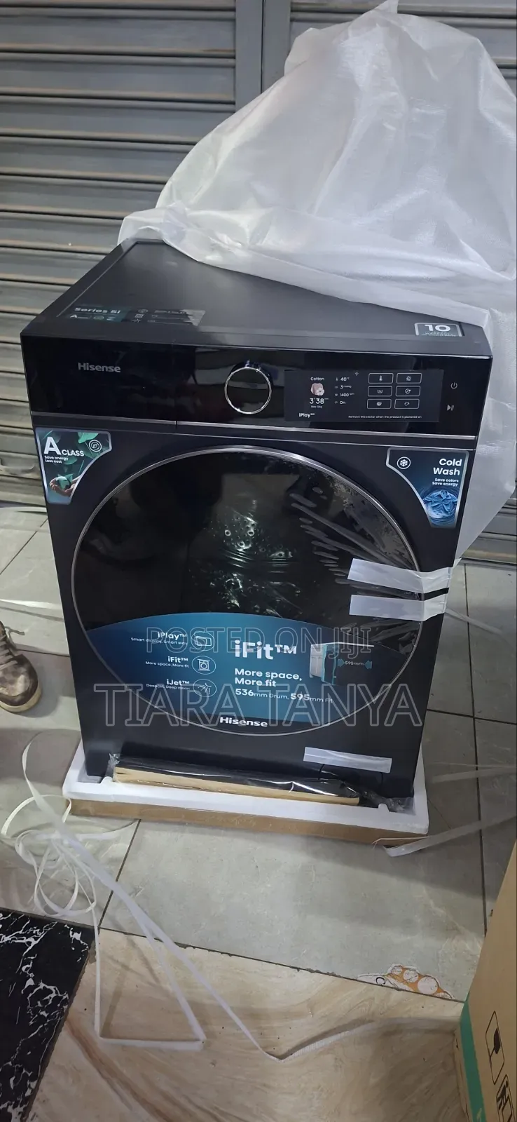 Hisense 12/8kg Front Load Wash Dry Washing Machine