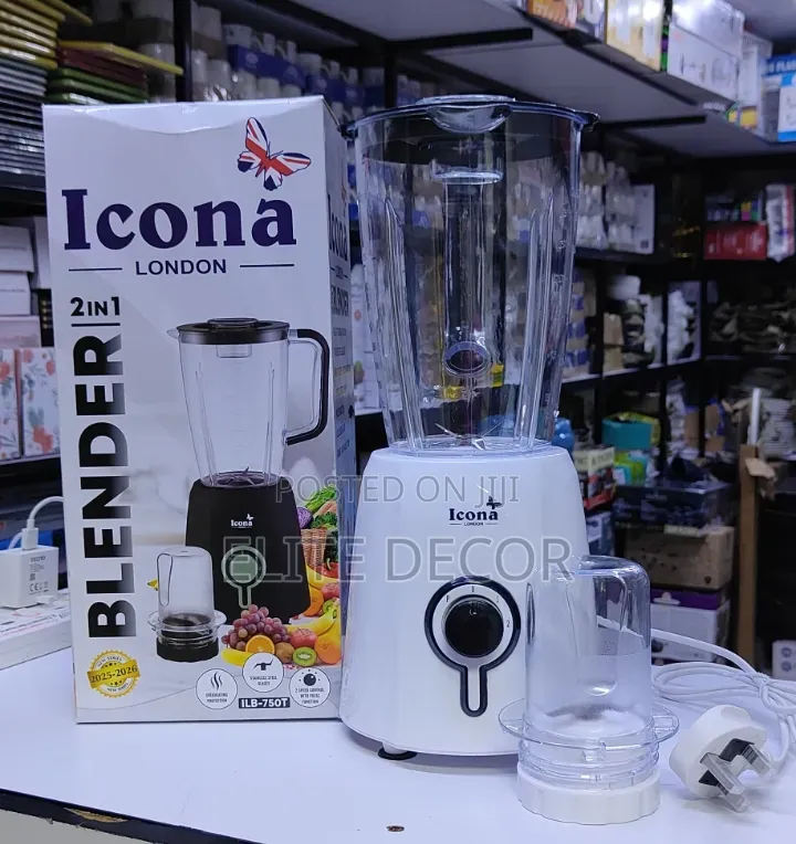 Icona 2 in 1 Professional Blender and Grinder