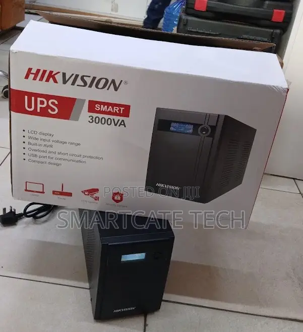 Hikvision 3KVA 3000VA UPS – Continuous Power Backup System