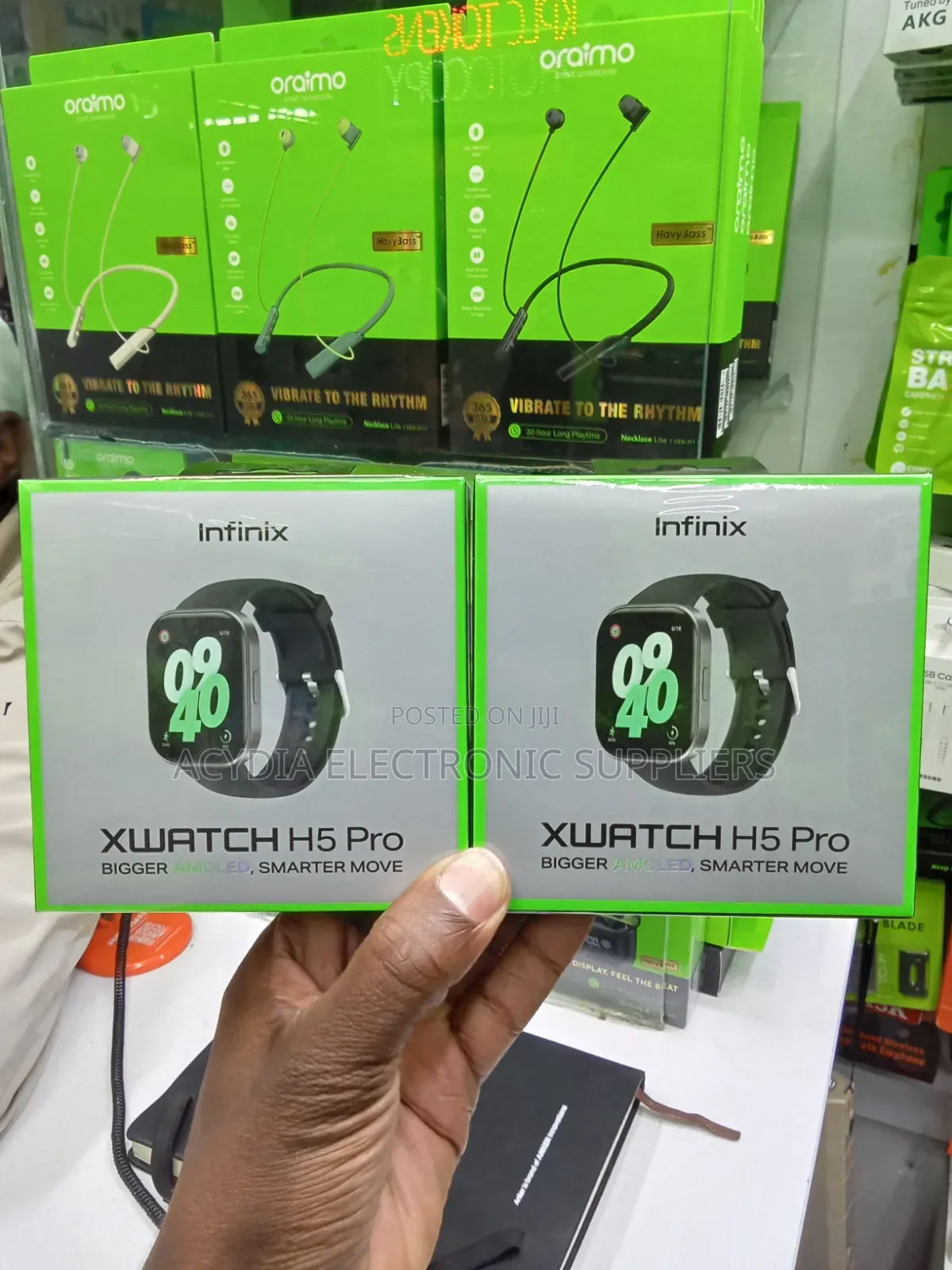 Infinix Xwatch H5 Pro AMOLED Display Smart Watch
