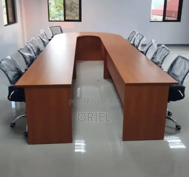 Office Boardroom Table : Custom 6M U-Shaped Boardroom Meeting Table