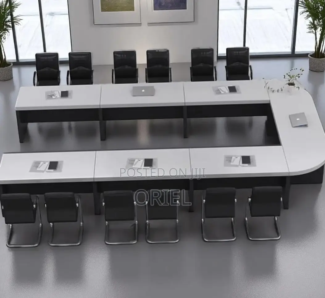 Office Boardroom Table : Custom 6M U-Shaped Boardroom Meeting Table