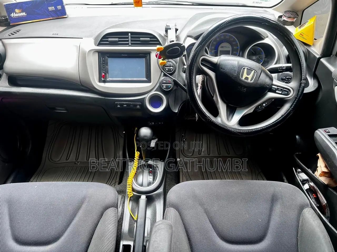 Honda Fit 2013 Silver