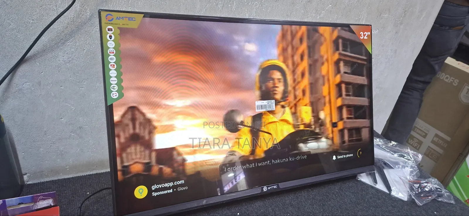 Amtec 32 Inch Smart AC DC ANDROID TV