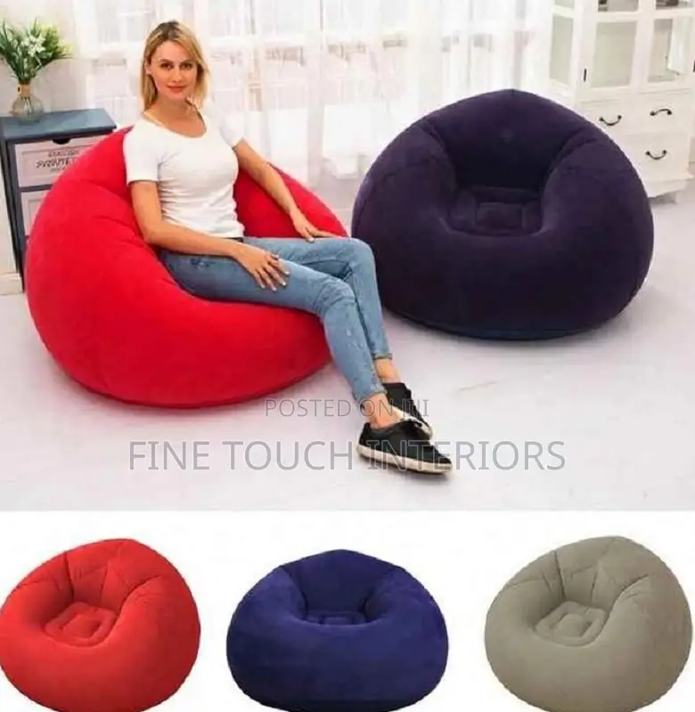 Comfortable Inflatable Bean Bag Chairs