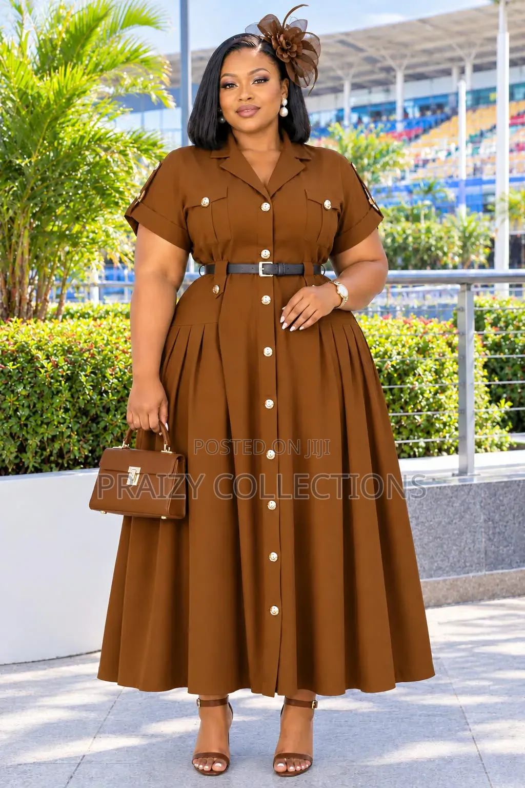Heavy Linen Maxi Dress