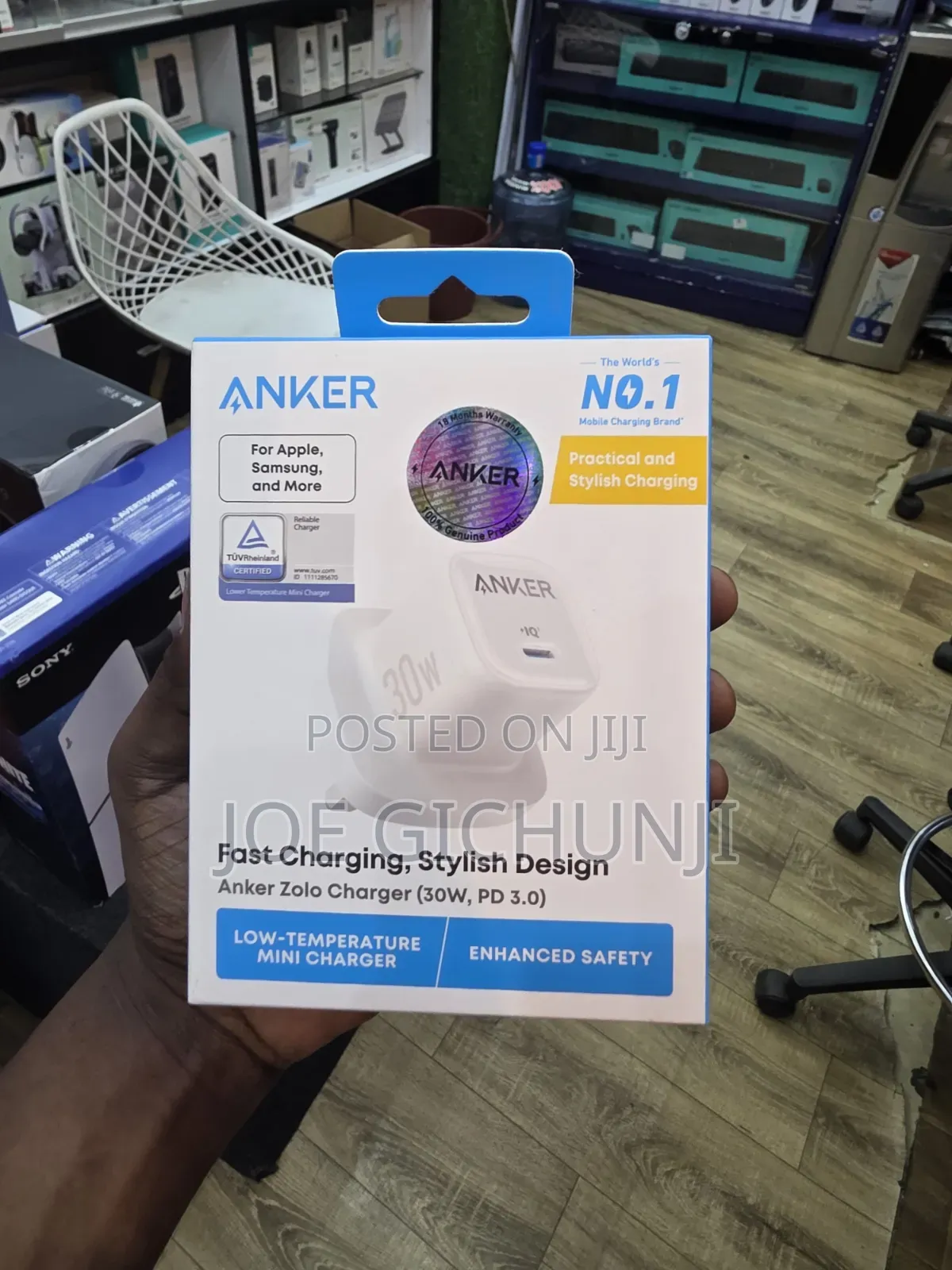 Anker Zolo 30W USB-C Fast Wall Charger PD 3.0