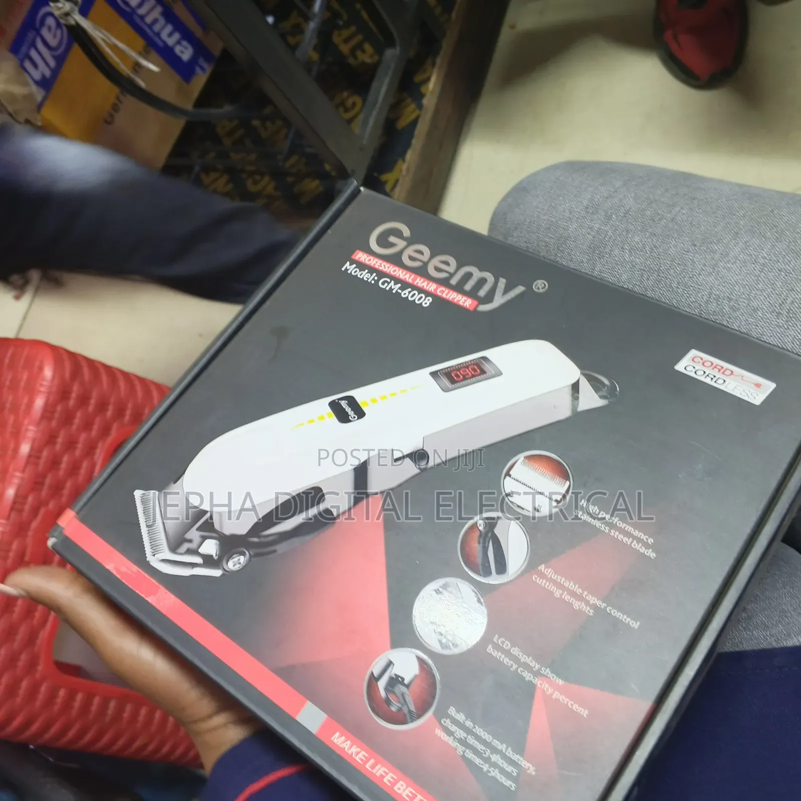 Geemy Cordless Shaving Machine/Rechargeable Geemy