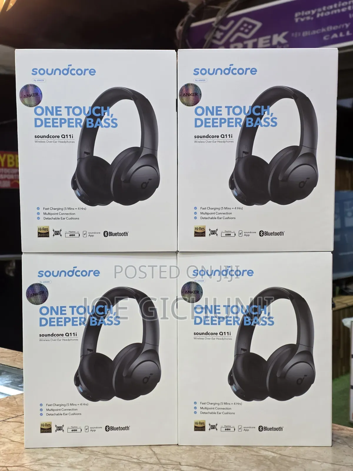 Anker Soundcore Q11i Wireless Over-Ear Headphones