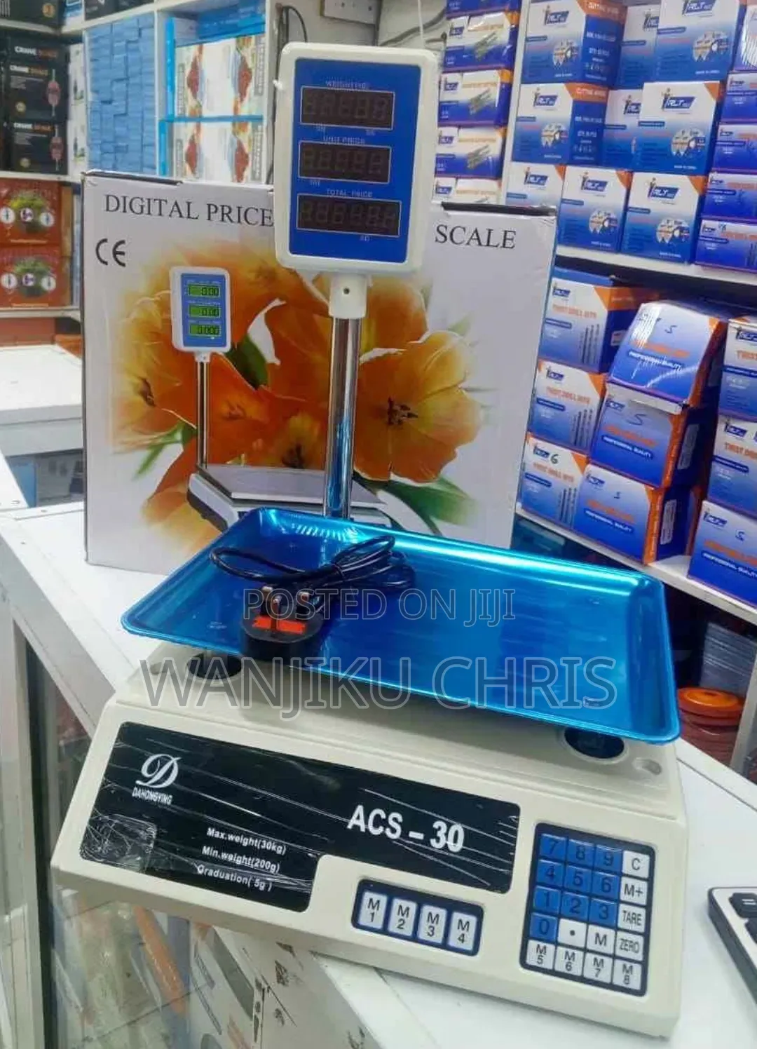 Acs 30kgs Digital Weighing Scale