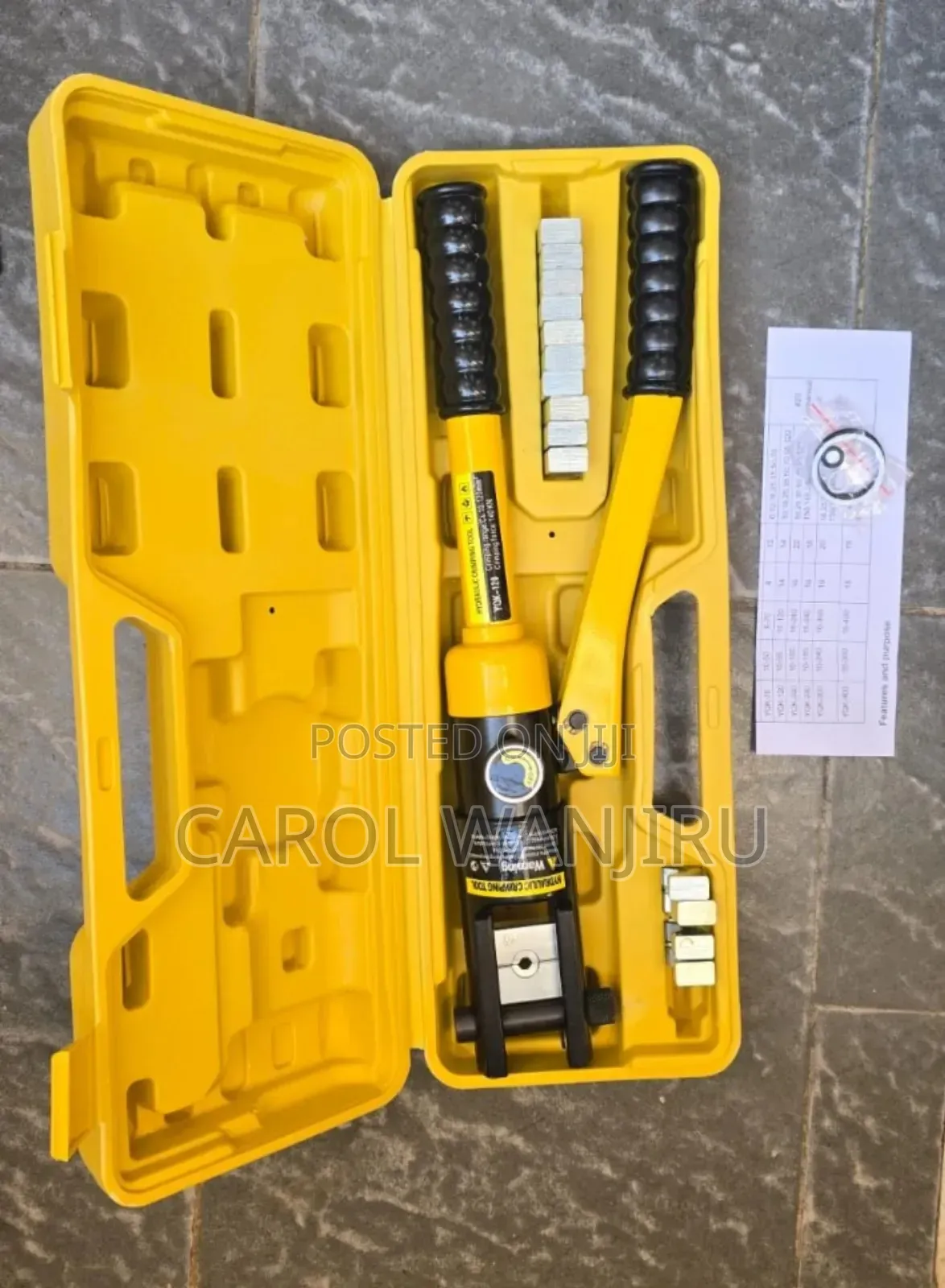 New 70mm Hydraulic Crimping Tool/70mm Hydraulic Crimping Tool
