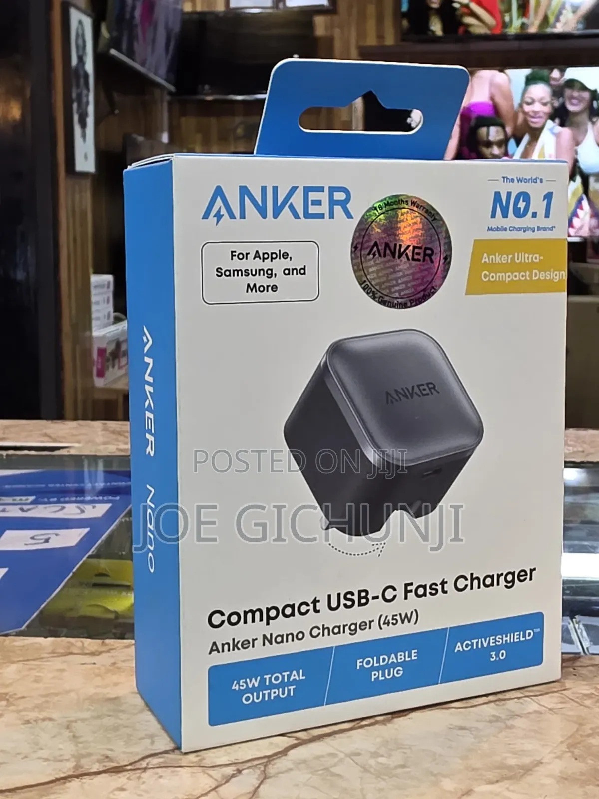 Anker Nano 45W Compact USB-C Fast Charger