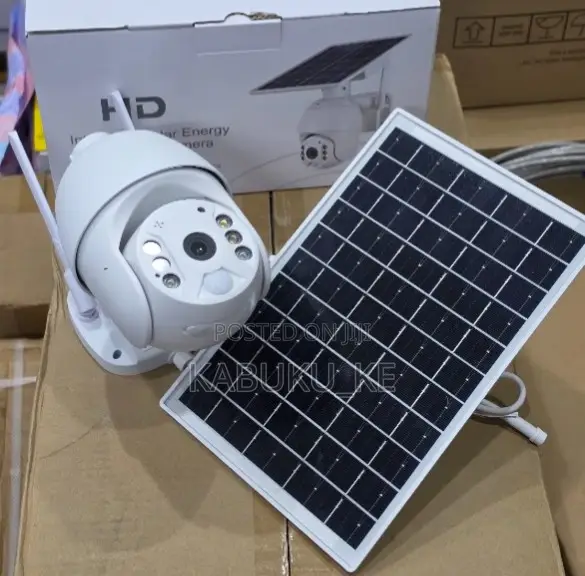 Ubox WiFi Security Camera Solar Powered Outdoor 1080P Pan Tilt Motion