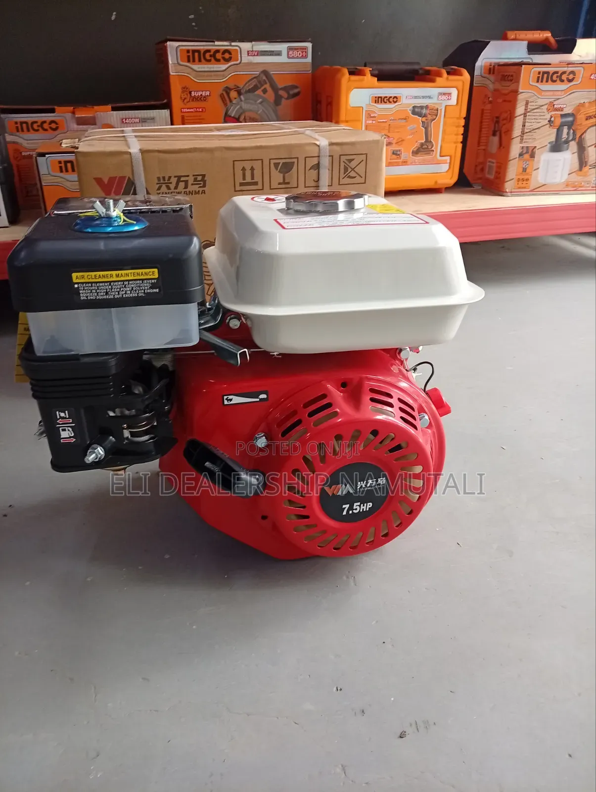 Heavy-Duty 7.5HP Gasoline Engine for Agricultural Machines