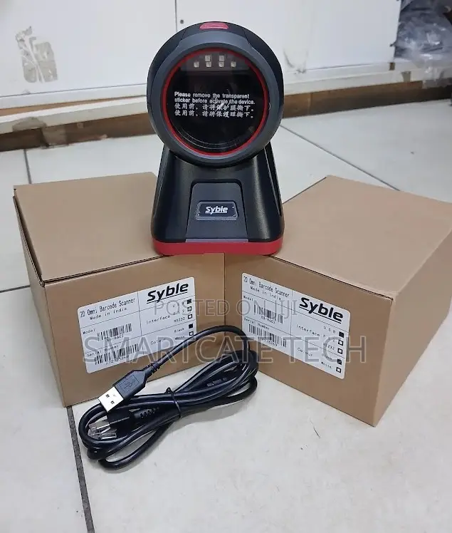 Desktop 2D Barcode Scanner XB-8602 for POS Retail Systems