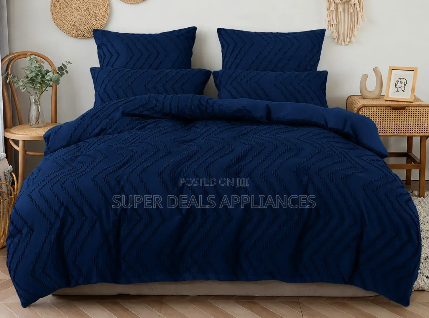 Luxury Tufted 6 PCS Duvet Cover Set