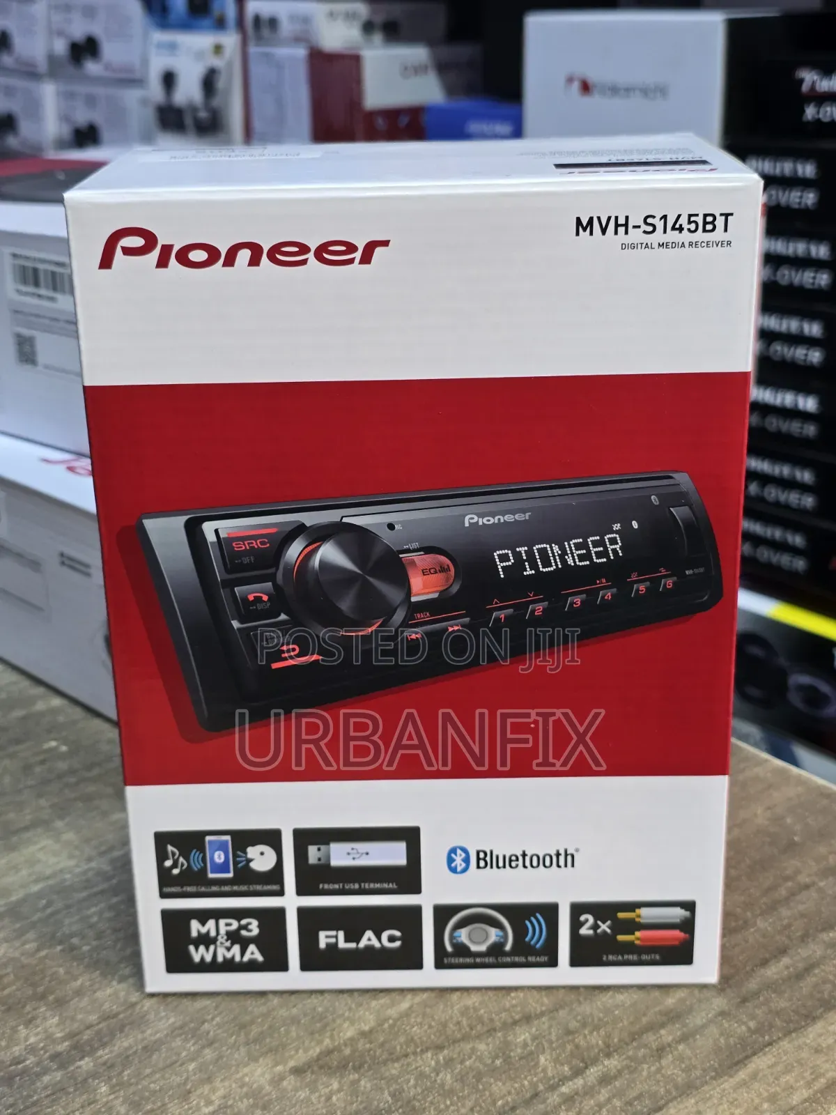 Pioneer MVH- S145BT Digital Car Radio With FM, USB, Steering Controls
